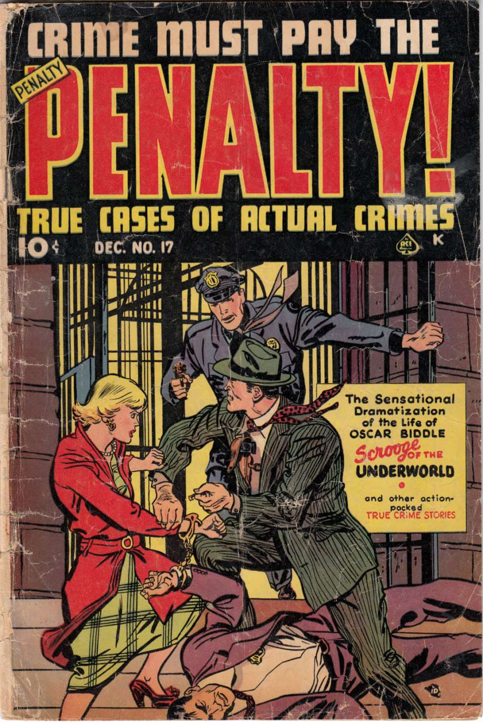 Comic Book Cover For Crime Must Pay the Penalty 17