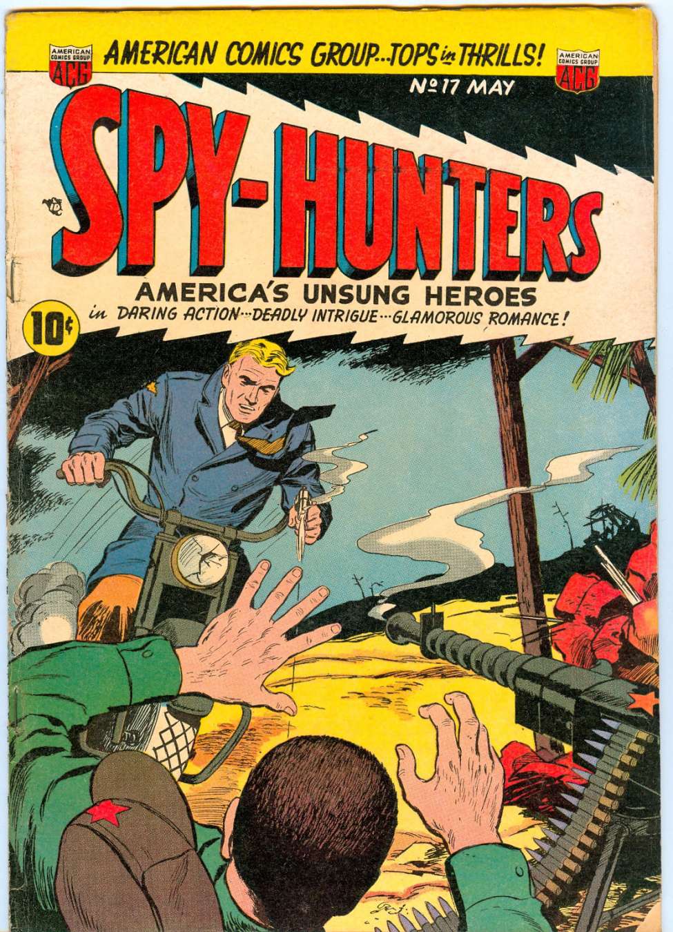 Book Cover For Spy Hunters 17