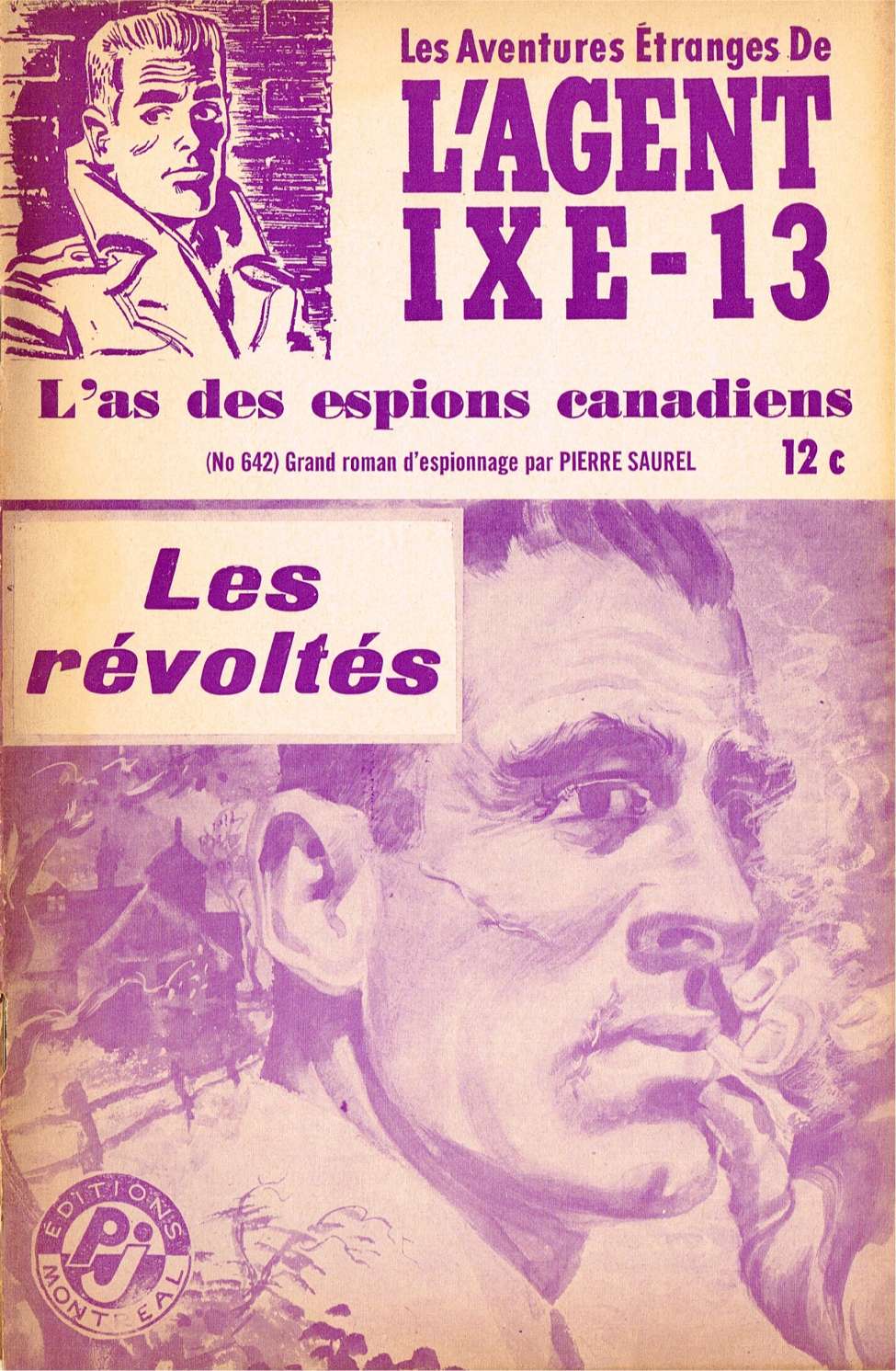 Book Cover For L'Agent IXE-13 v2 642 - Les révoltés