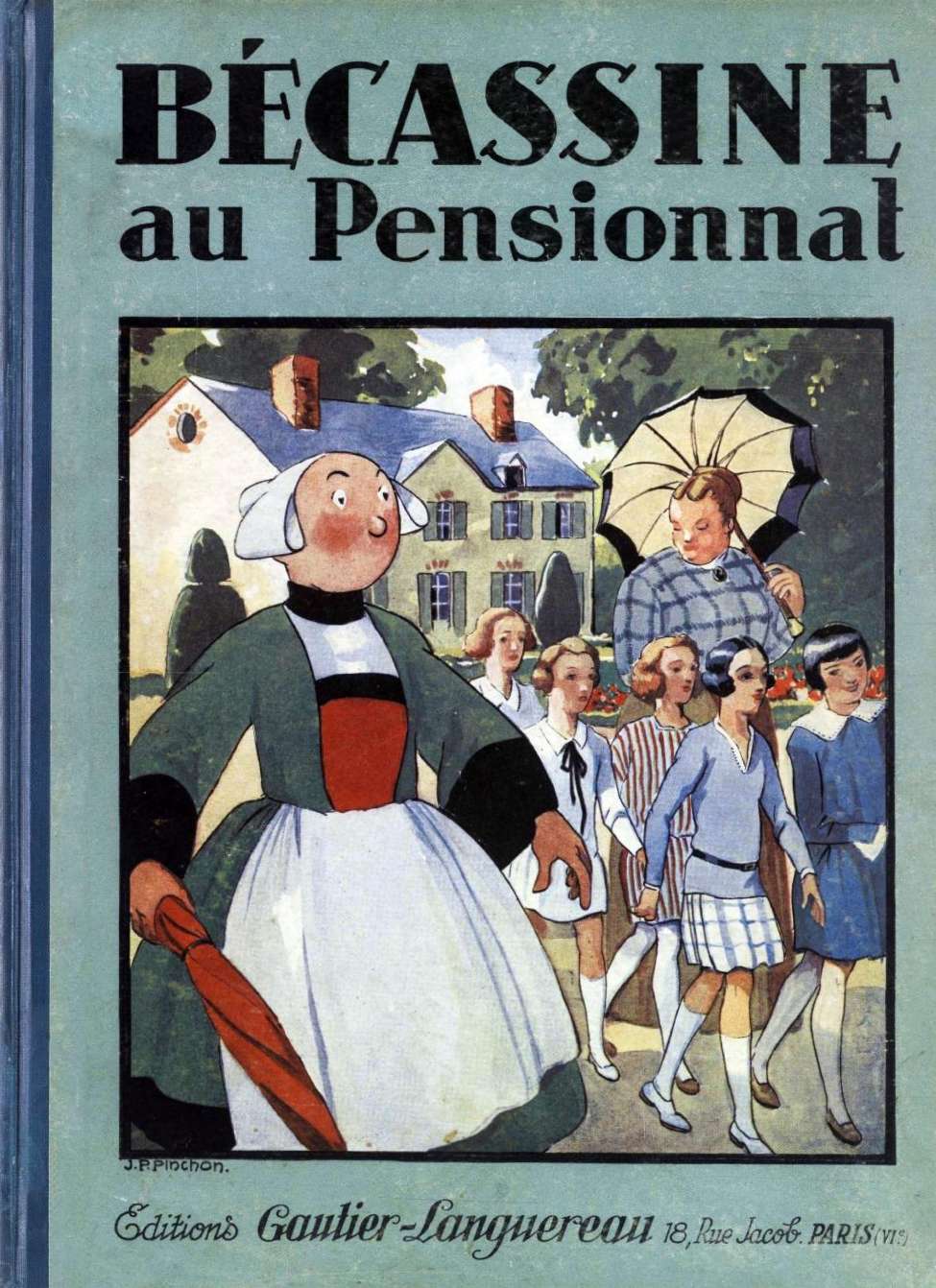 Book Cover For Becassine Au Pensionnat