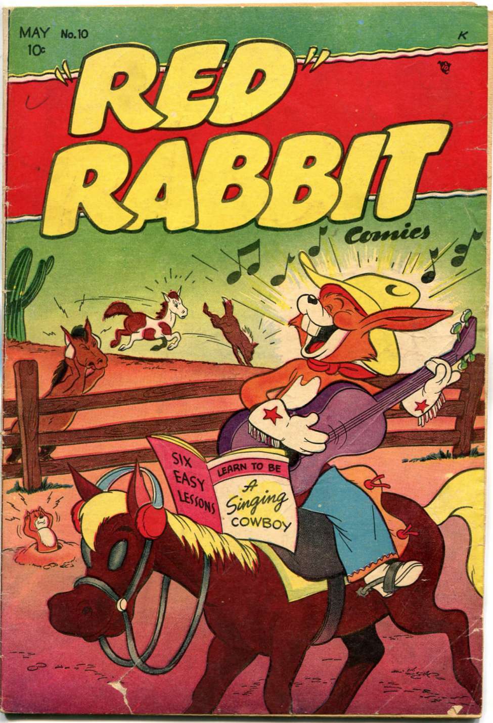 Comic Book Cover For Red Rabbit 10