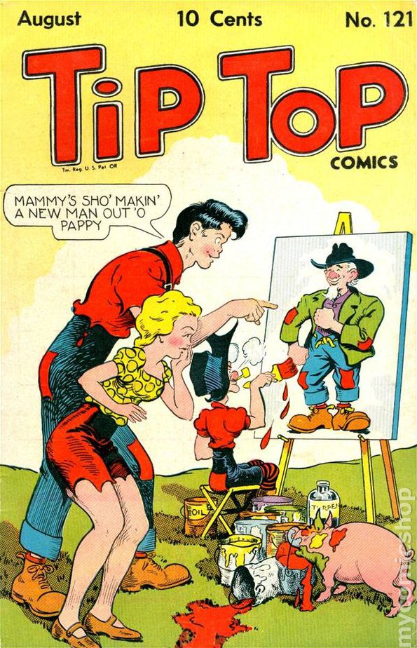 Book Cover For Tip Top Comics 121