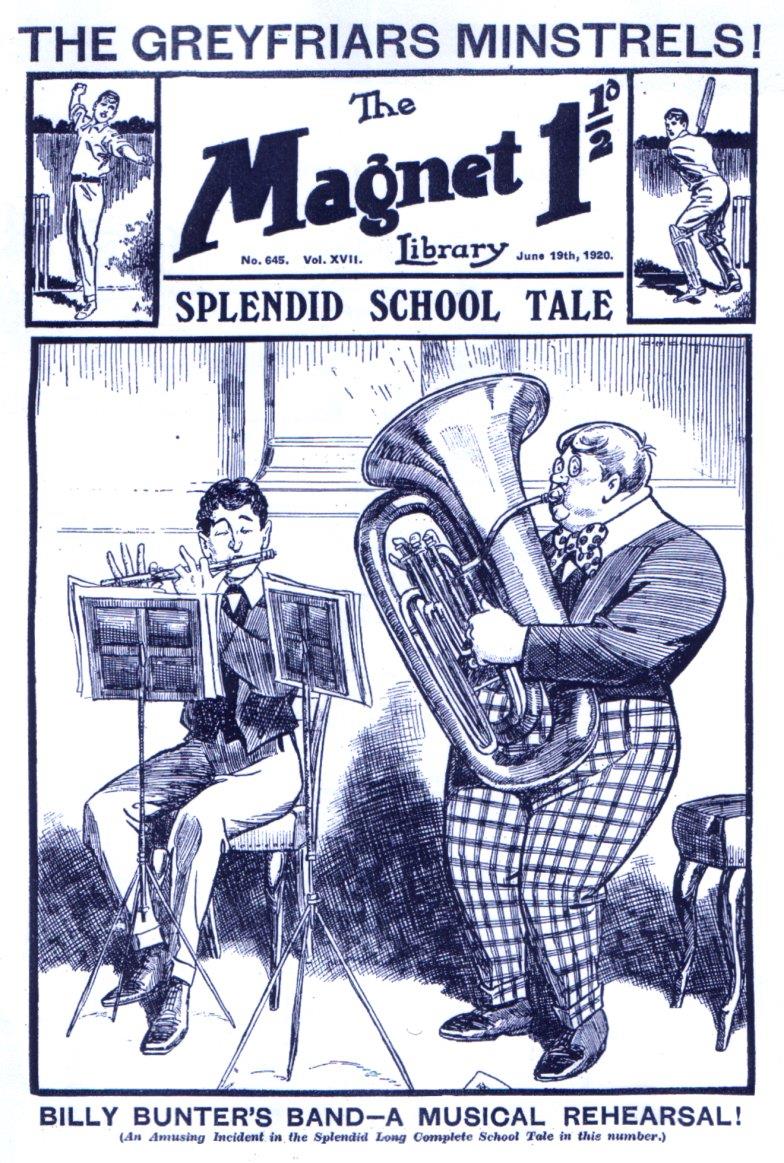 Comic Book Cover For The Magnet 645 - The Greyfriars Minstrels
