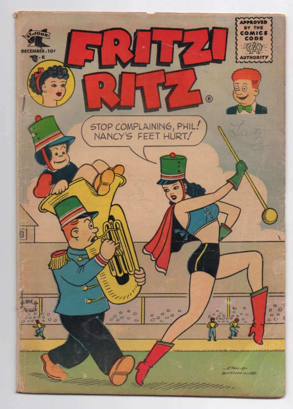 Comic Book Cover For Fritzi Ritz 49 - Version 1