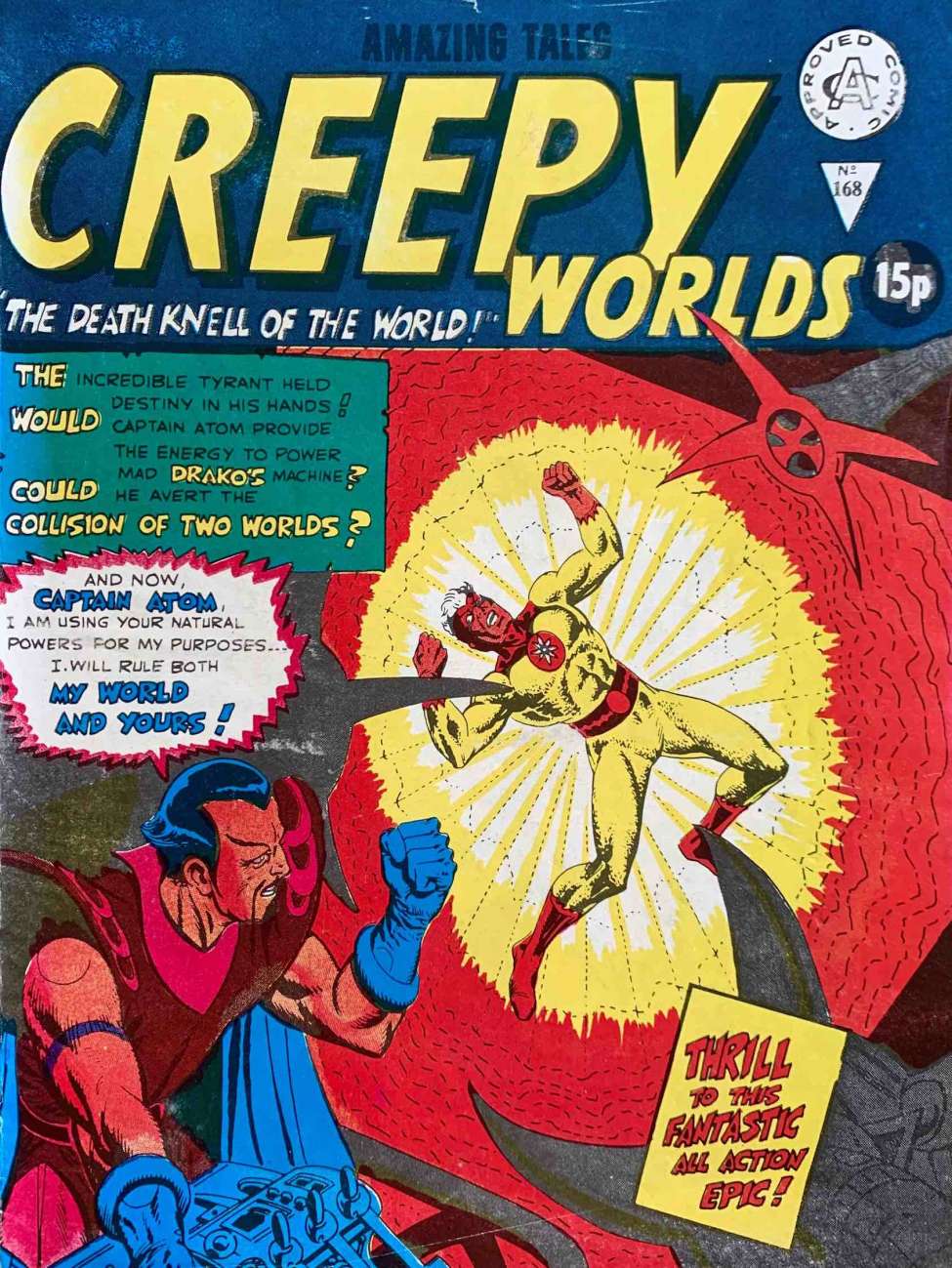 Book Cover For Creepy Worlds 168