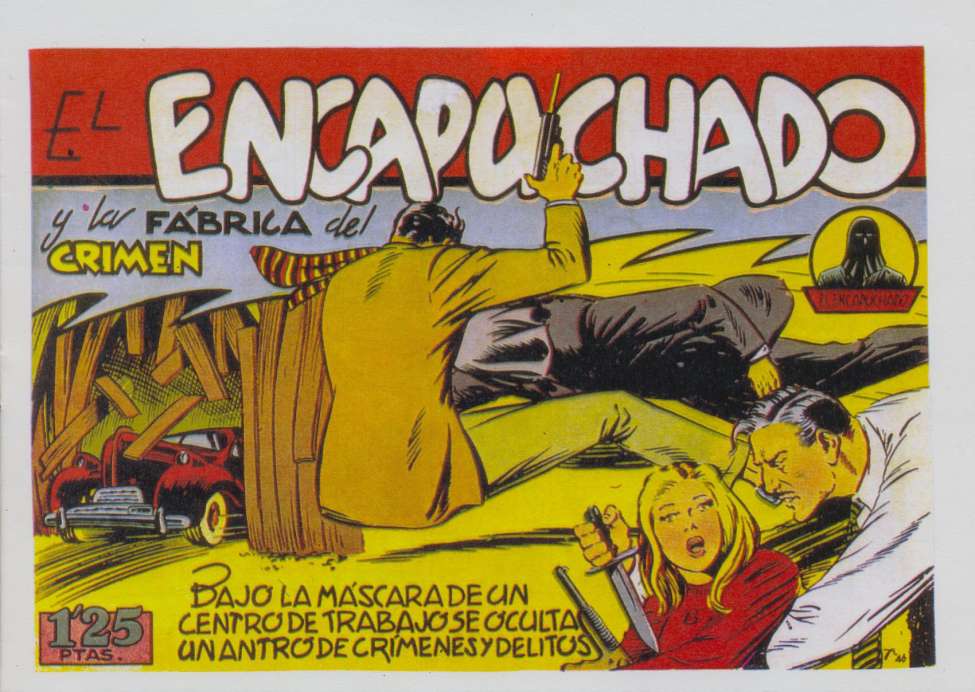 Comic Book Cover For El Encapuchado 6 - Y La Fábrica Del Crimen