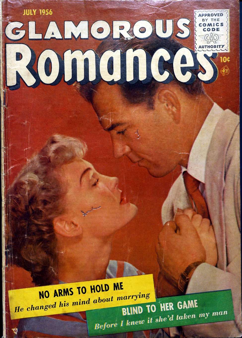 Comic Book Cover For Glamorous Romances 89