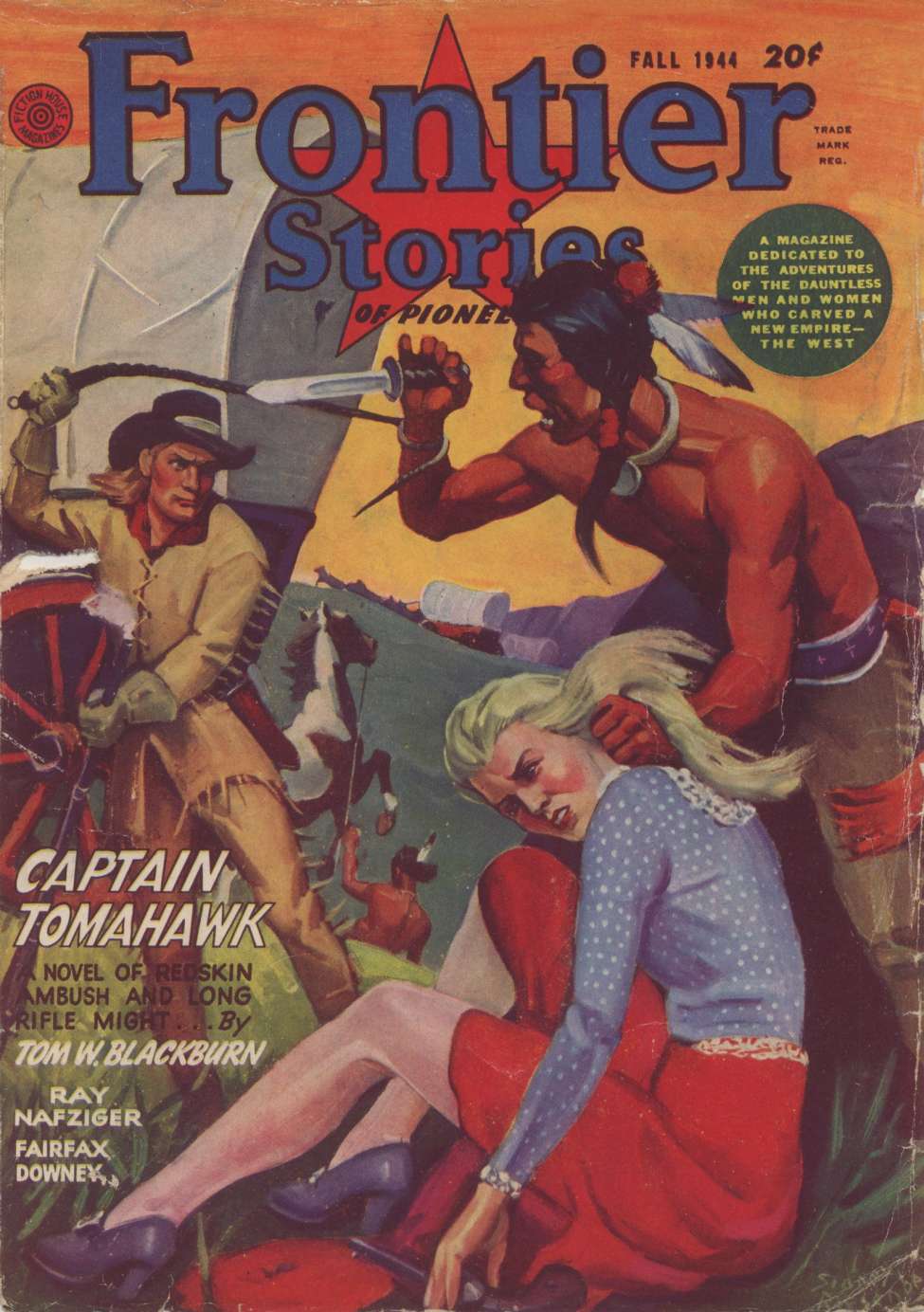 Comic Book Cover For Frontier Stories v15 12
