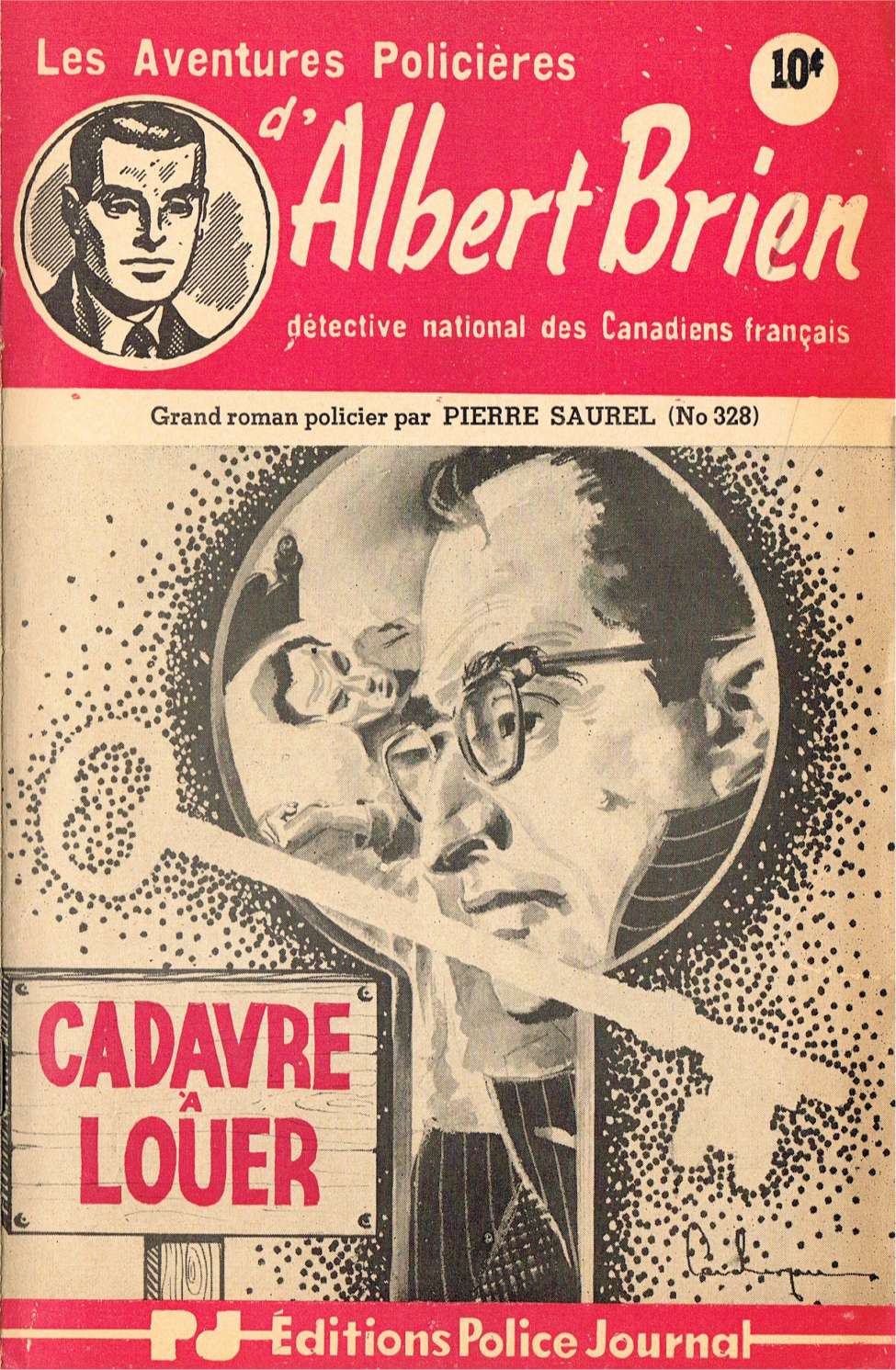 Book Cover For Albert Brien v2 328 - Cadavre à Louer