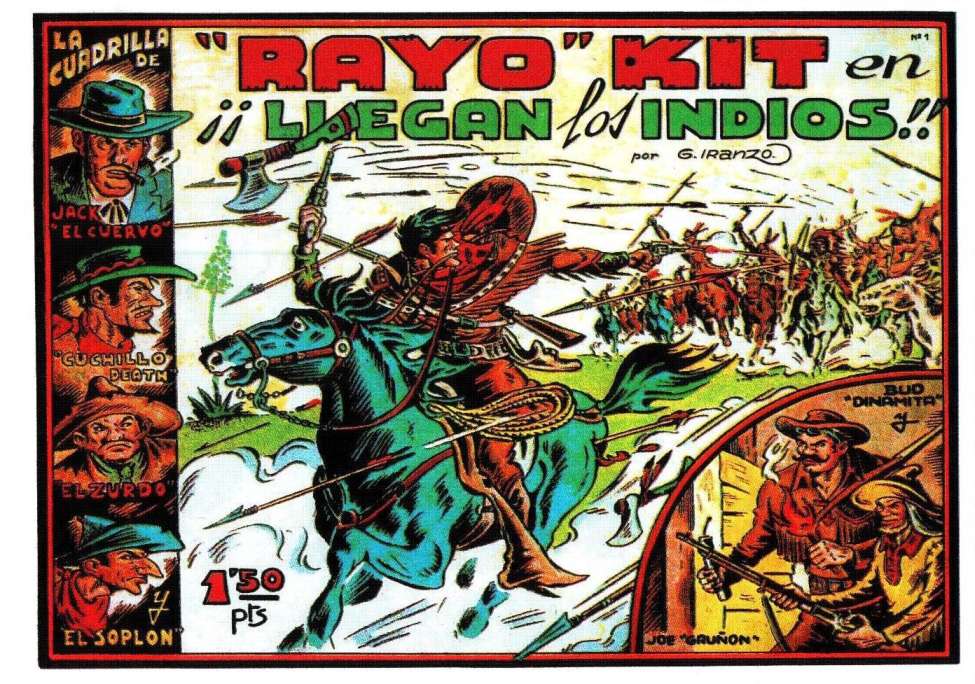 Comic Book Cover For Rayo Kit 1 - ¡¡Llegan Los Indios!!