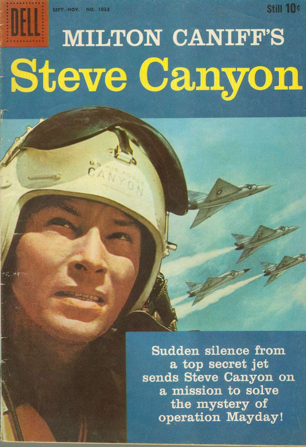 Comic Book Cover For 1033 - Milton Caniff's Steve Canyon