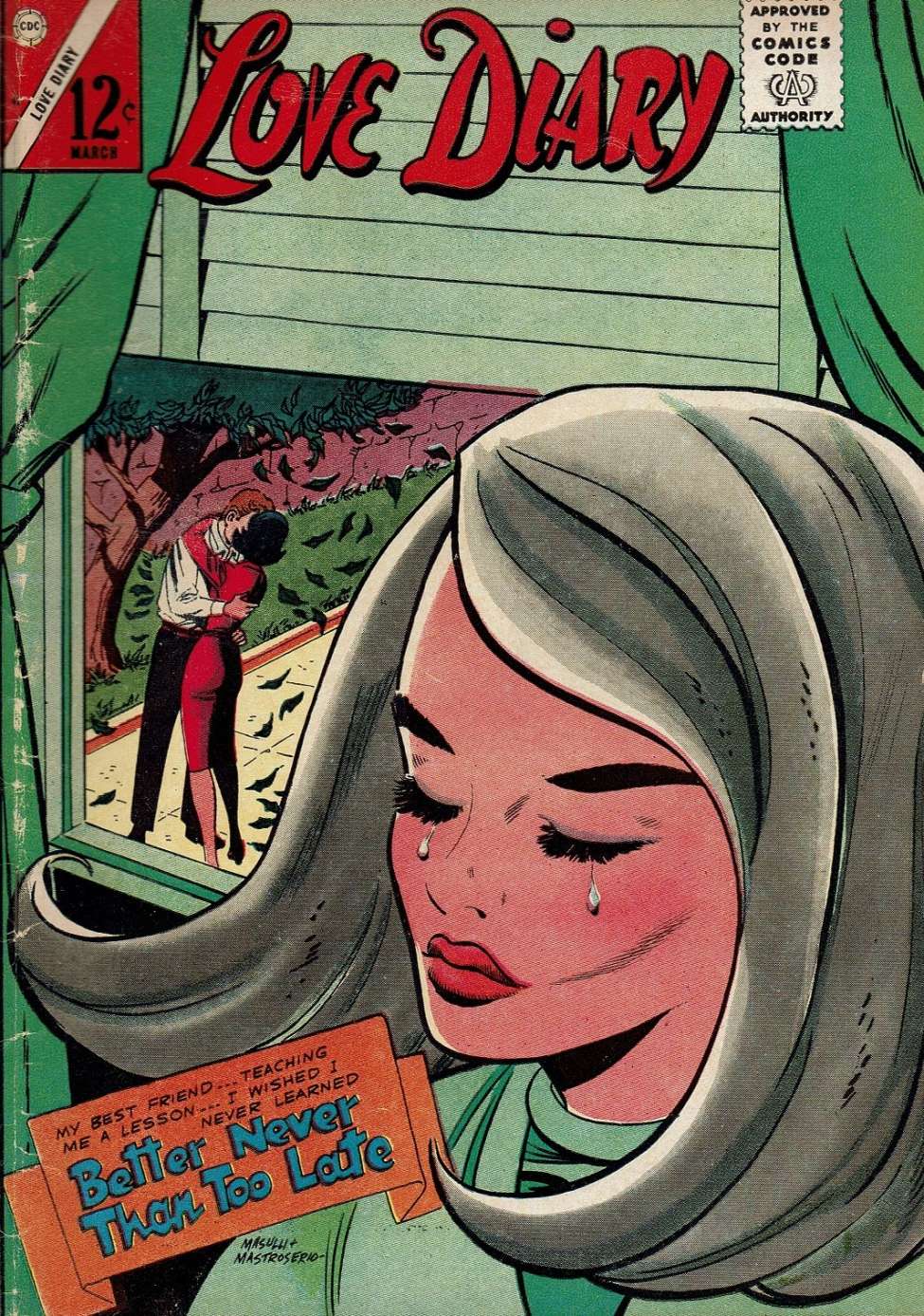 Comic Book Cover For Love Diary 42