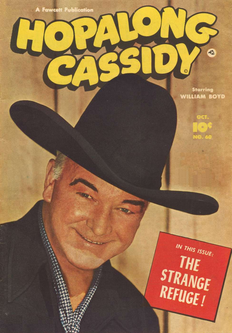 Comic Book Cover For Hopalong Cassidy 60 - Version 2