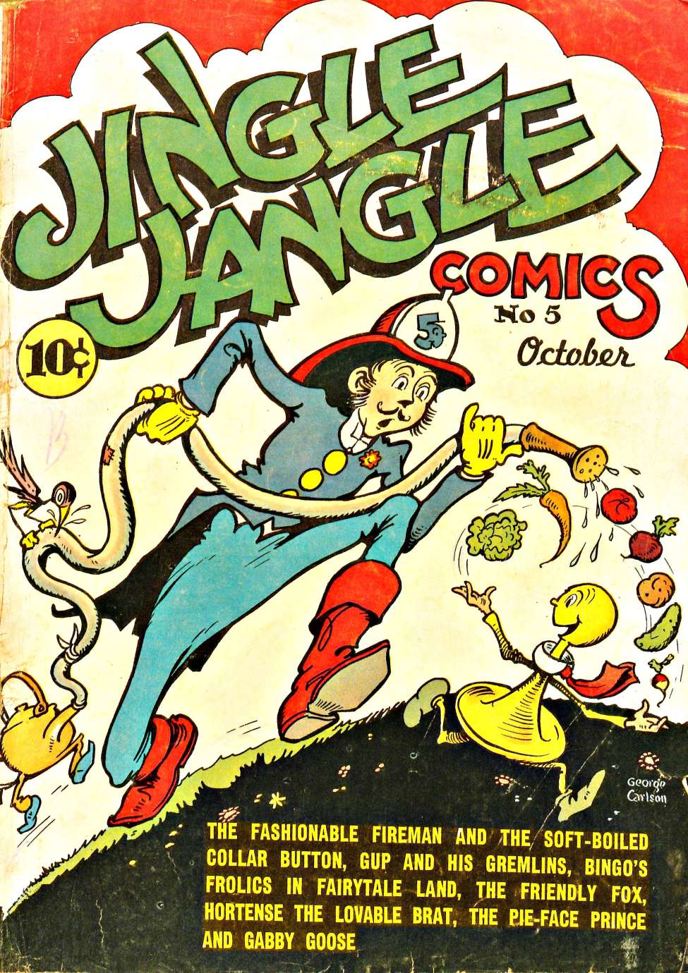 Book Cover For Jingle Jangle Comics 5 - Version 1