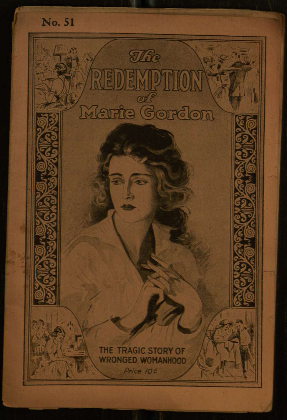Book Cover For The Redemption of Marie Gordon 51 - Cora Lane Sherman