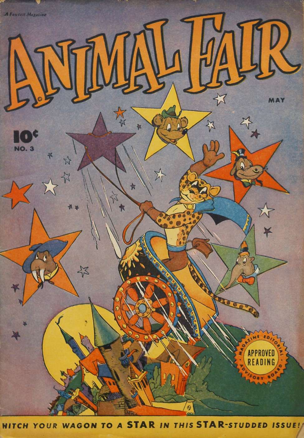 Comic Book Cover For Animal Fair 3