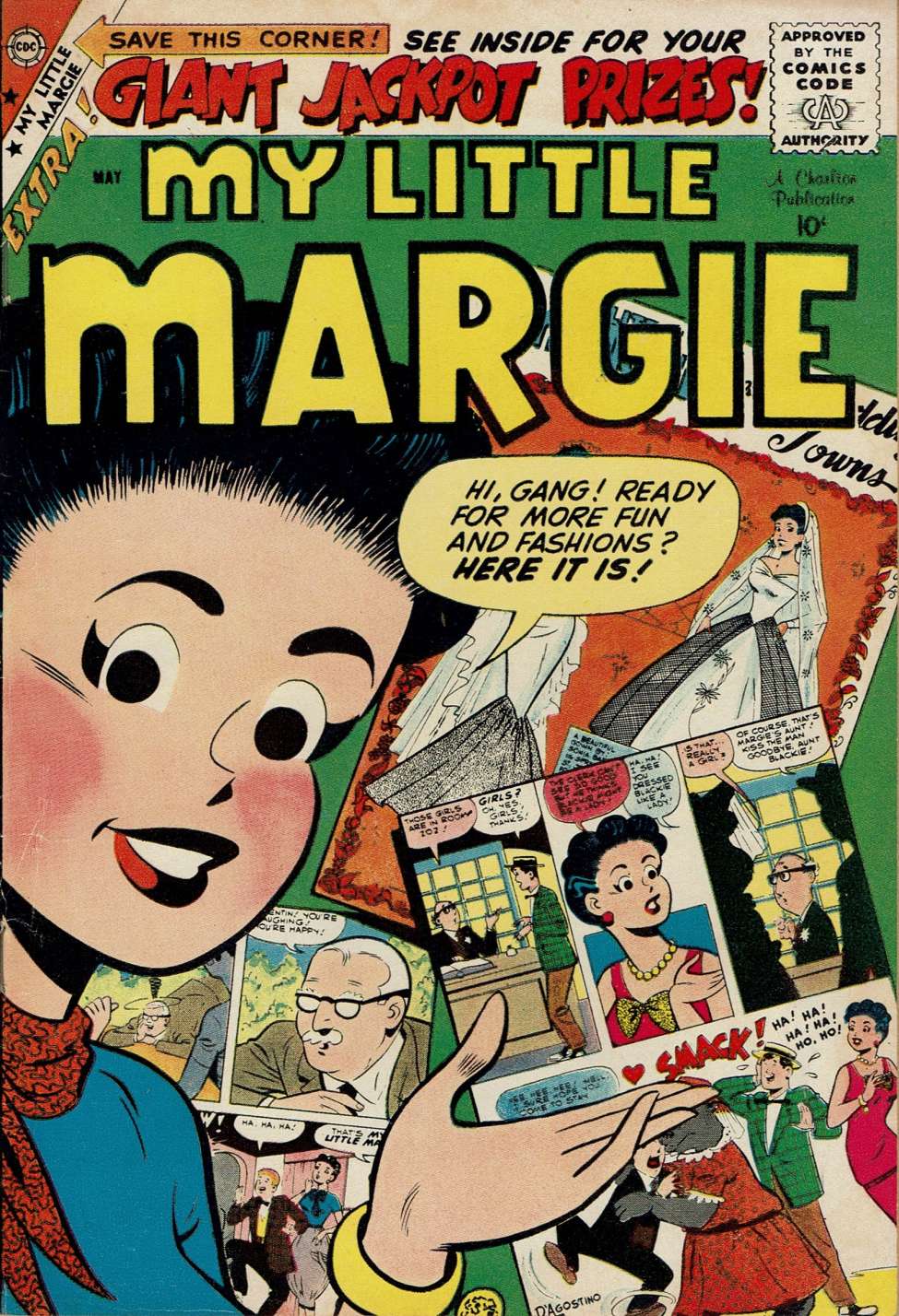 Comic Book Cover For My Little Margie 24