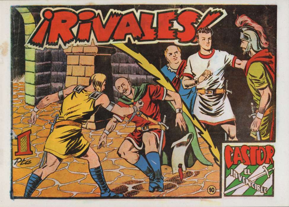 Comic Book Cover For Castor el Invencible 10 - Rivales