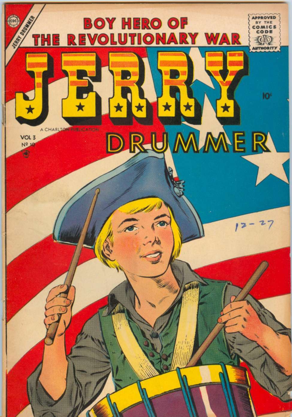 Book Cover For Jerry Drummer 10