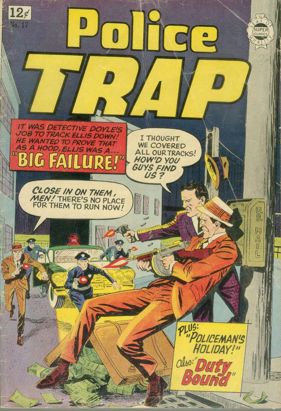 Comic Book Cover For Police Trap 17