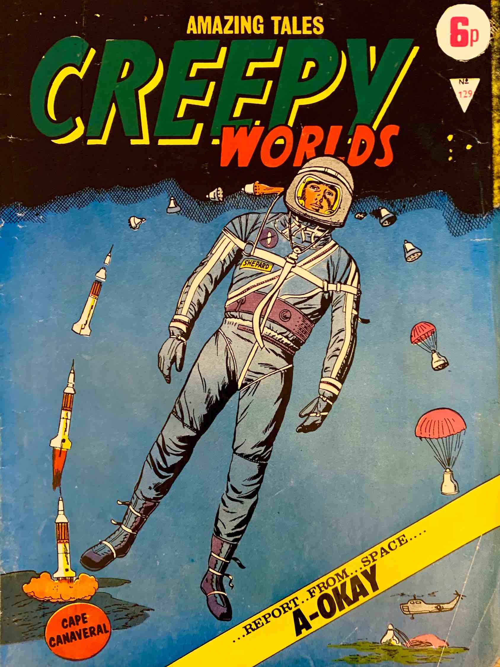 Book Cover For Creepy Worlds 129