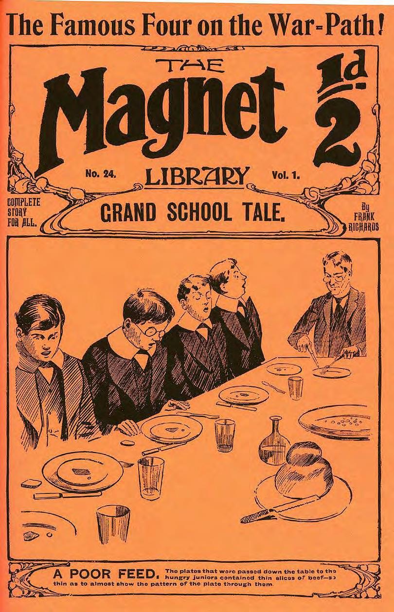 Comic Book Cover For The Magnet 24 - Four on the War-Path