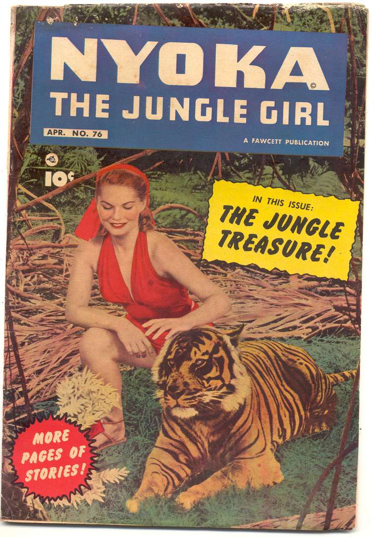 Book Cover For Nyoka the Jungle Girl 76 - Version 1
