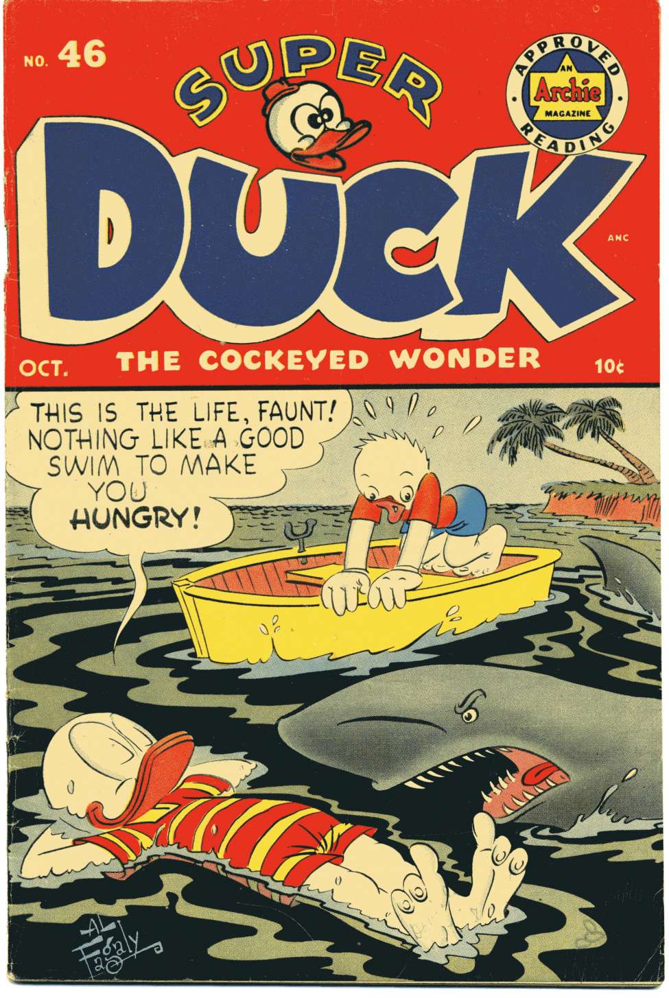 Comic Book Cover For Super Duck 46