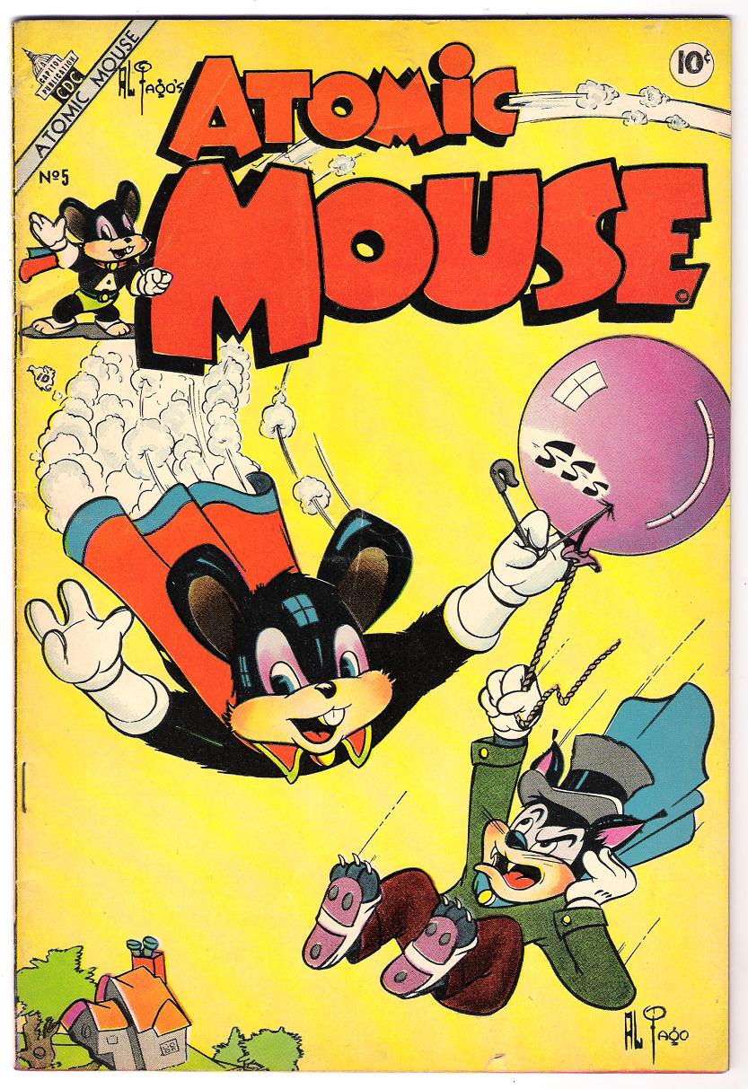 Comic Book Cover For Atomic Mouse 5