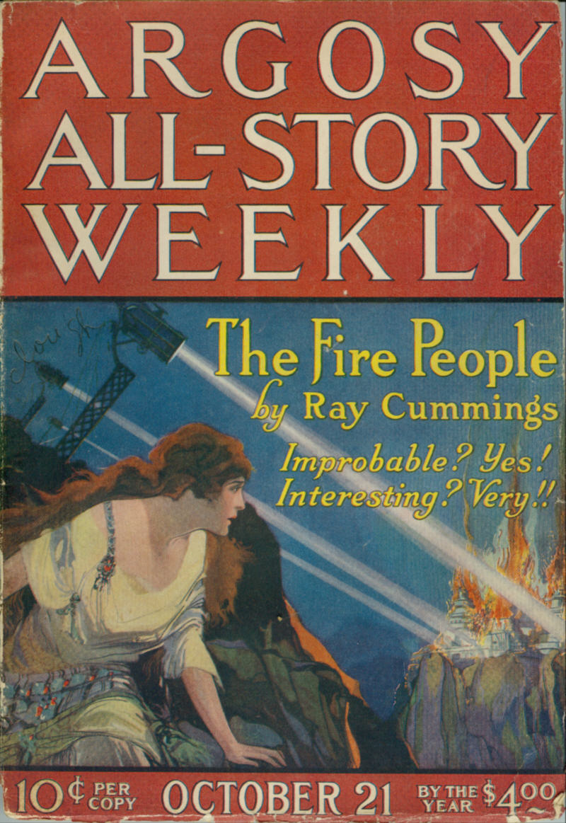 Comic Book Cover For Argosy All-Story Weekly v146 4