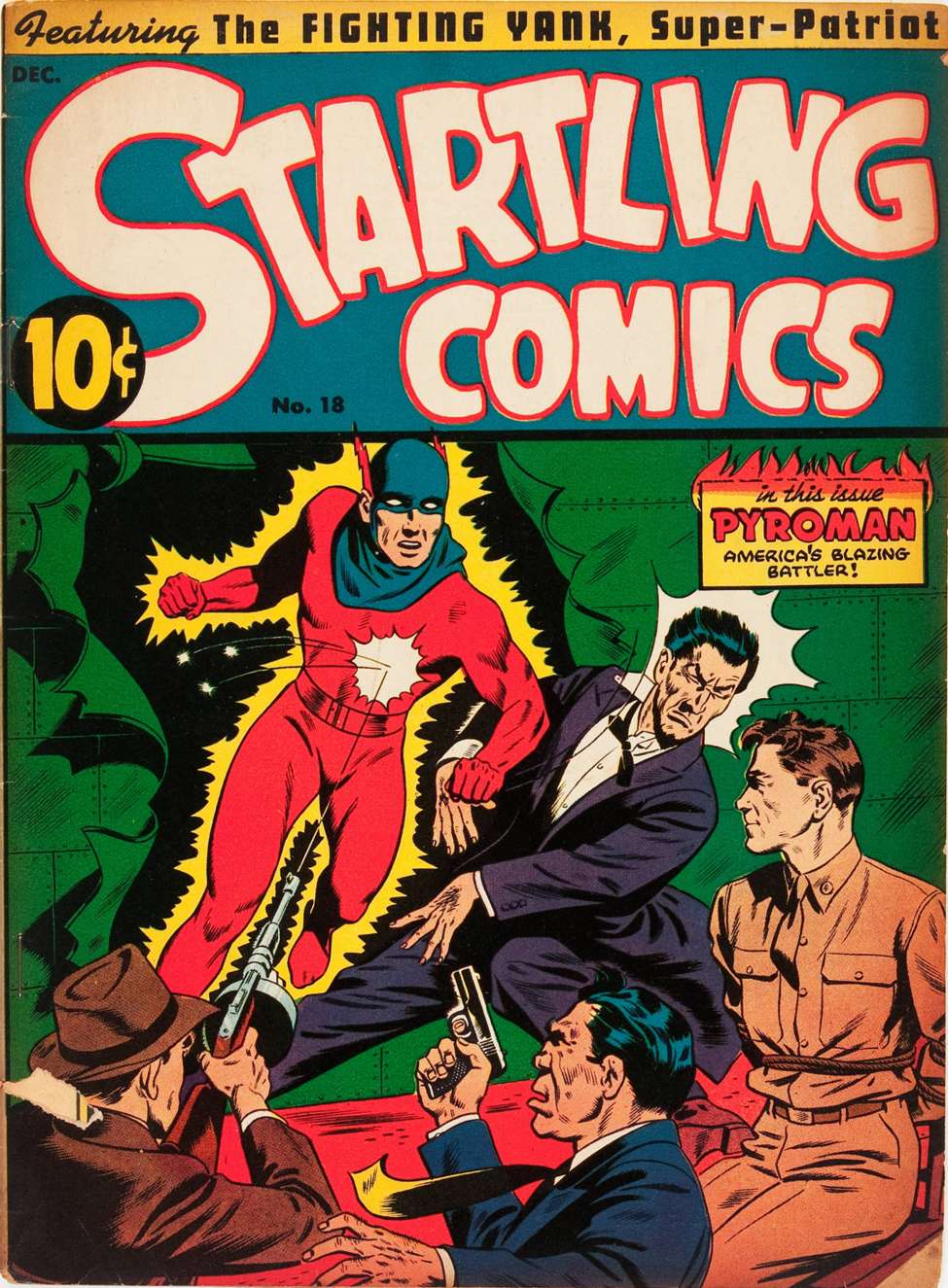 Comic Book Cover For Startling Comics 18 - Version 2