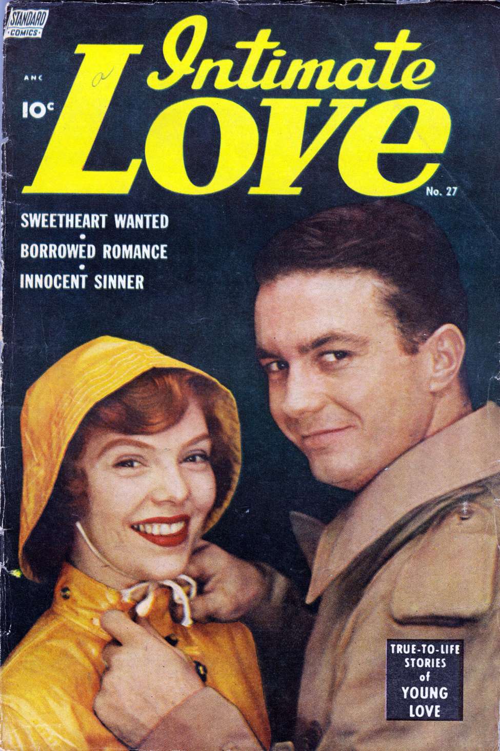 Comic Book Cover For Intimate Love 27