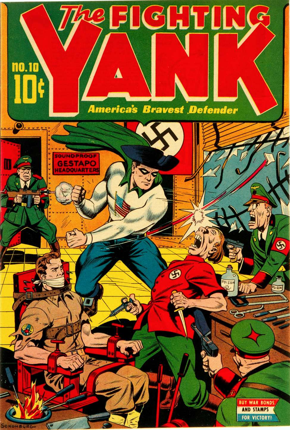 Book Cover For The Fighting Yank 10 - Version 2