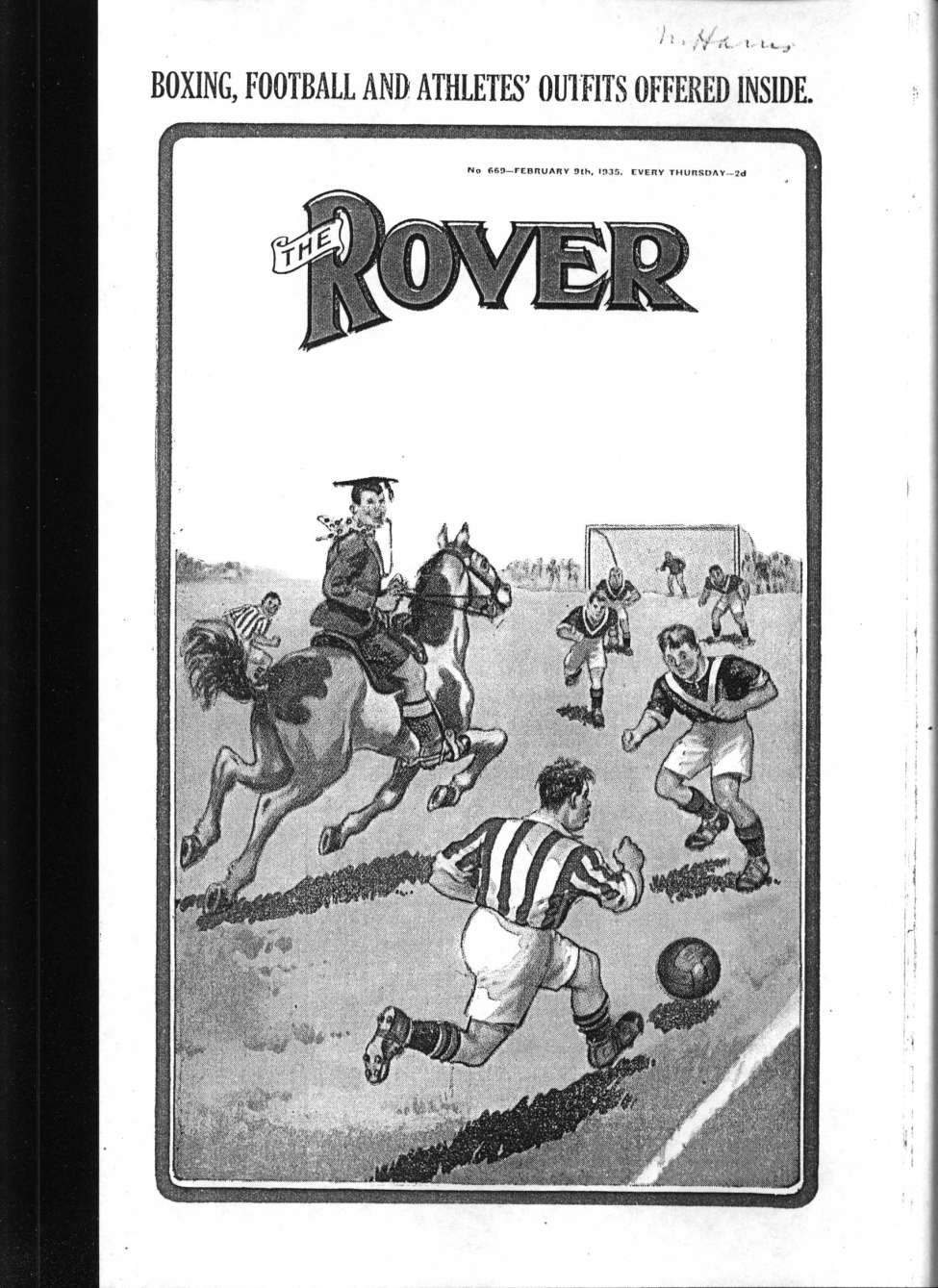 Book Cover For The Rover 669