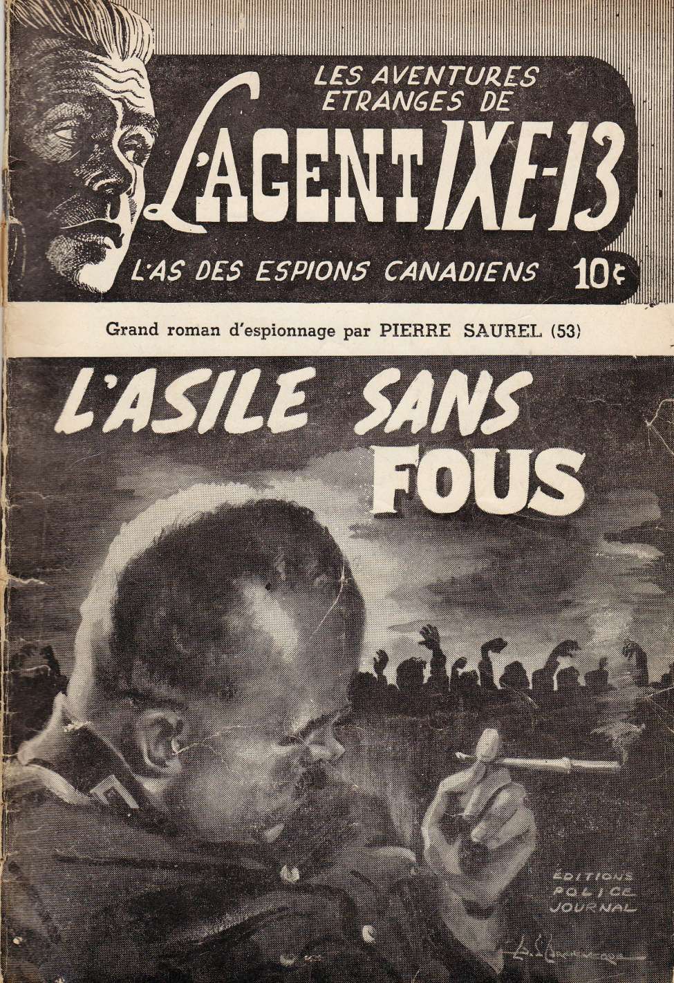 Comic Book Cover For L'Agent IXE-13 v2 53 - L'asile sans fous