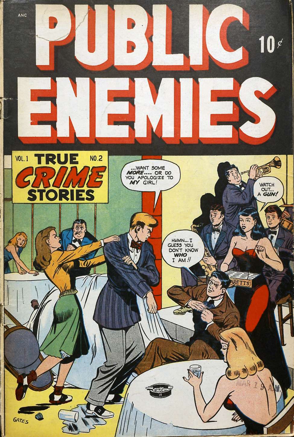 Comic Book Cover For Public Enemies 2