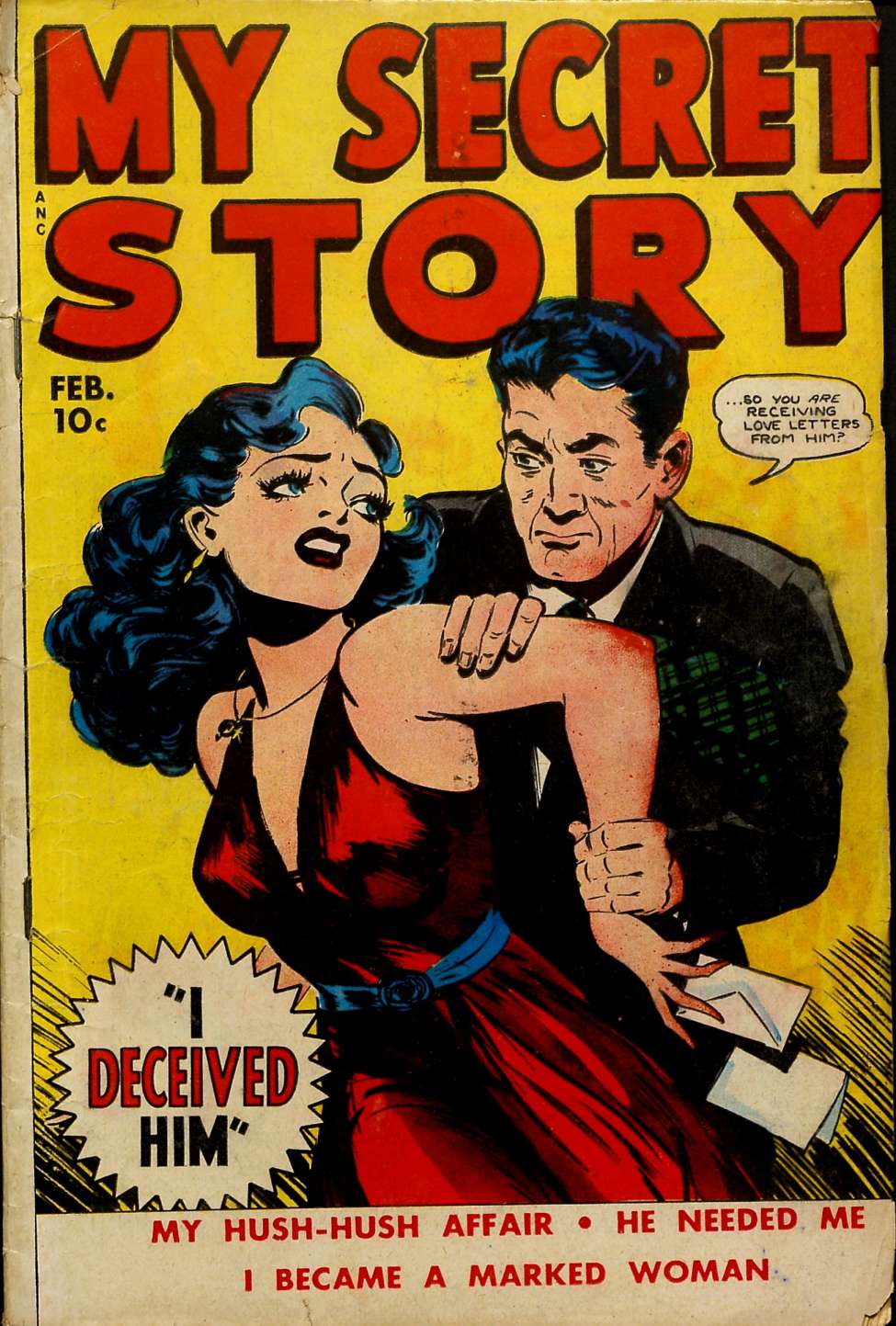 Comic Book Cover For My Secret Story 28