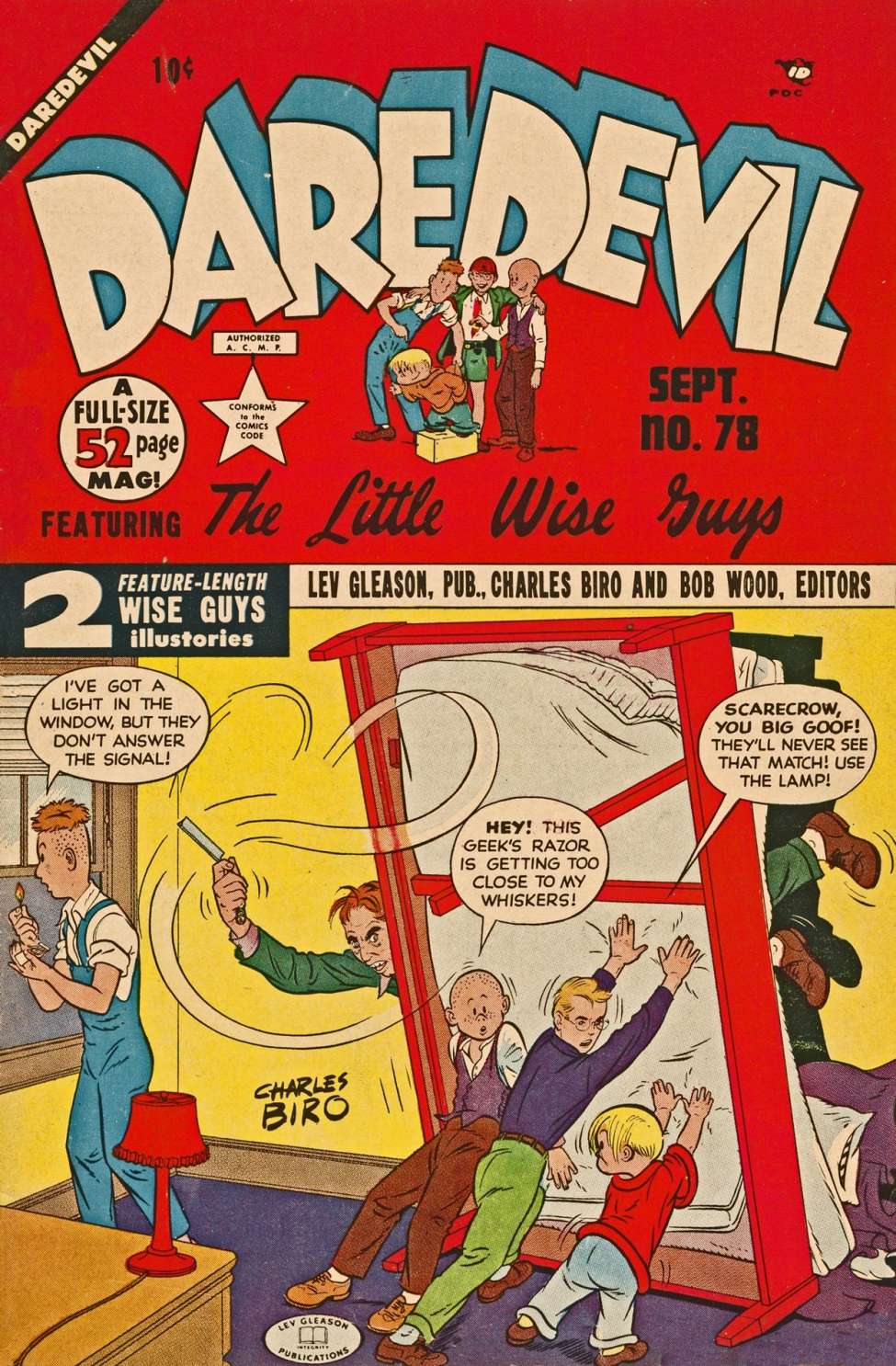 Comic Book Cover For Daredevil Comics 78