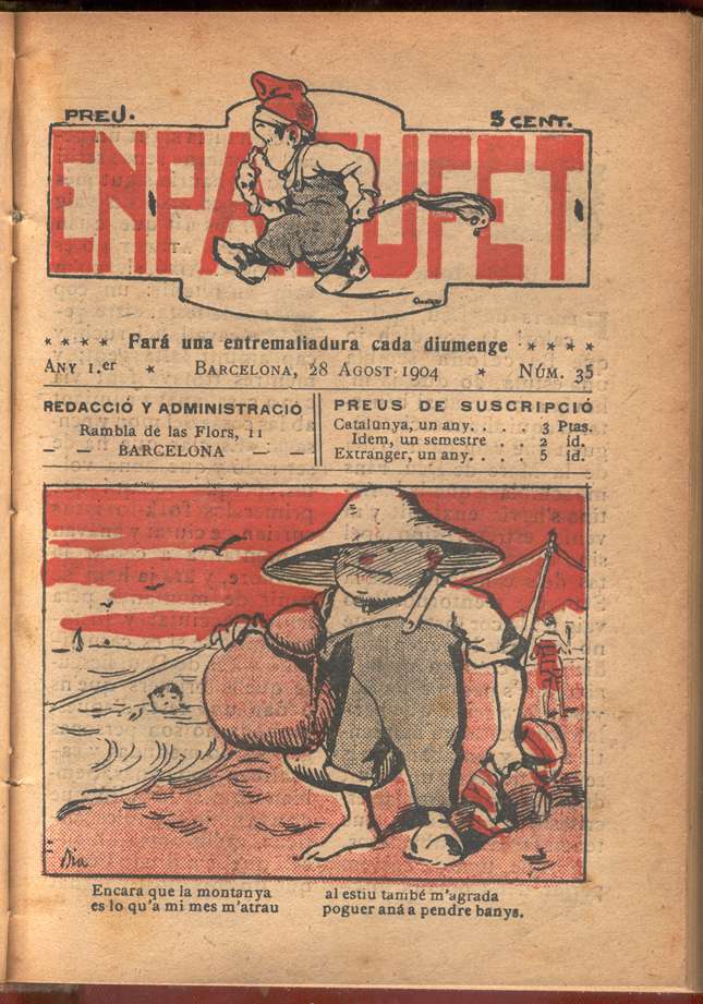 Book Cover For En Patufet 35