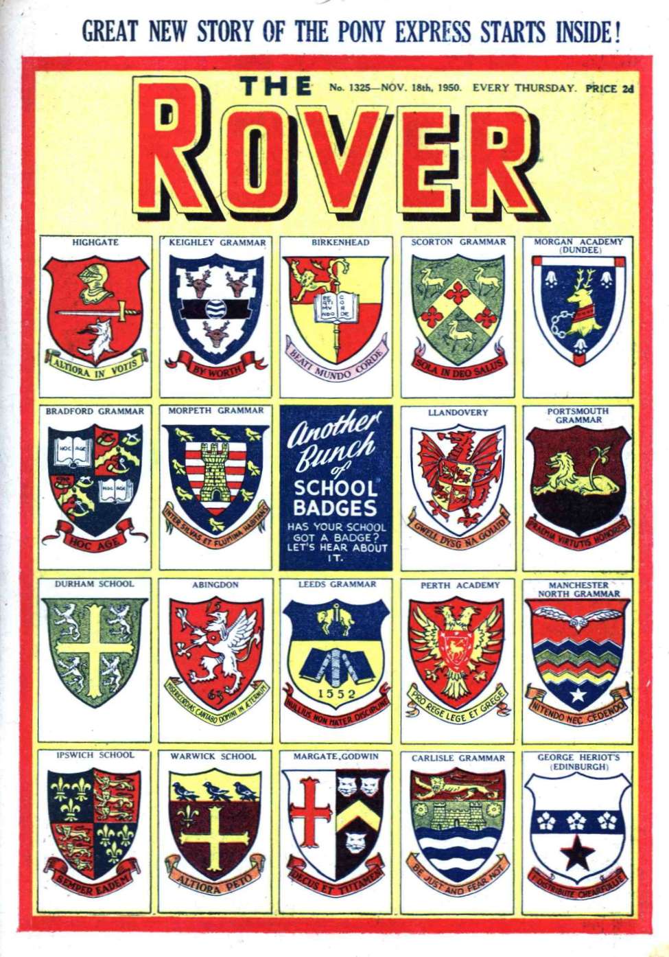 Book Cover For The Rover 1325