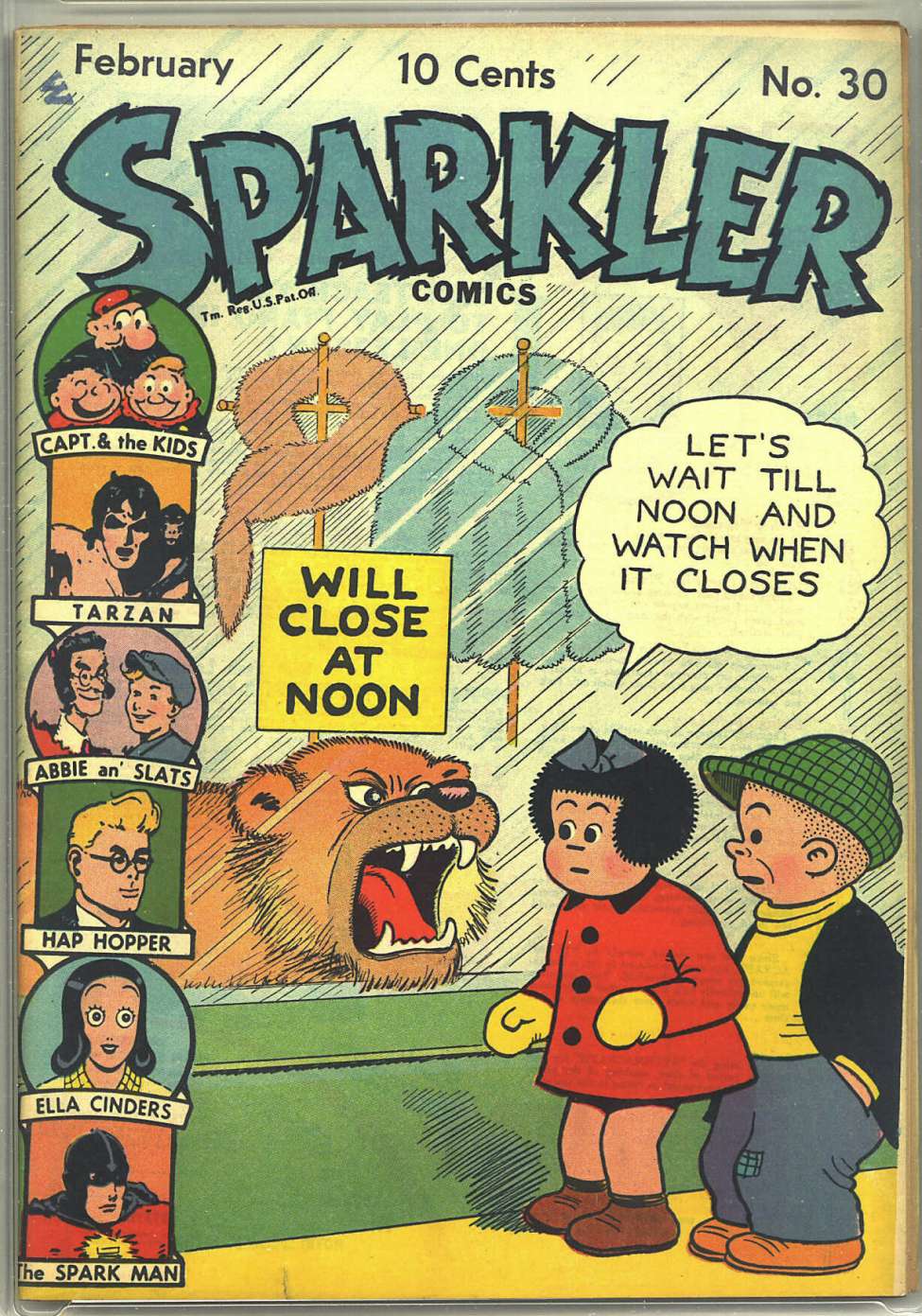 Book Cover For Sparkler Comics 30