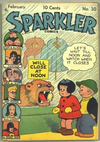 Large Thumbnail For Sparkler Comics 30
