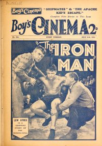 Large Thumbnail For Boy's Cinema 604 - The Iron Man - Lew Ayres