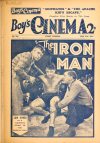 Cover For Boy's Cinema 604 - The Iron Man - Lew Ayres