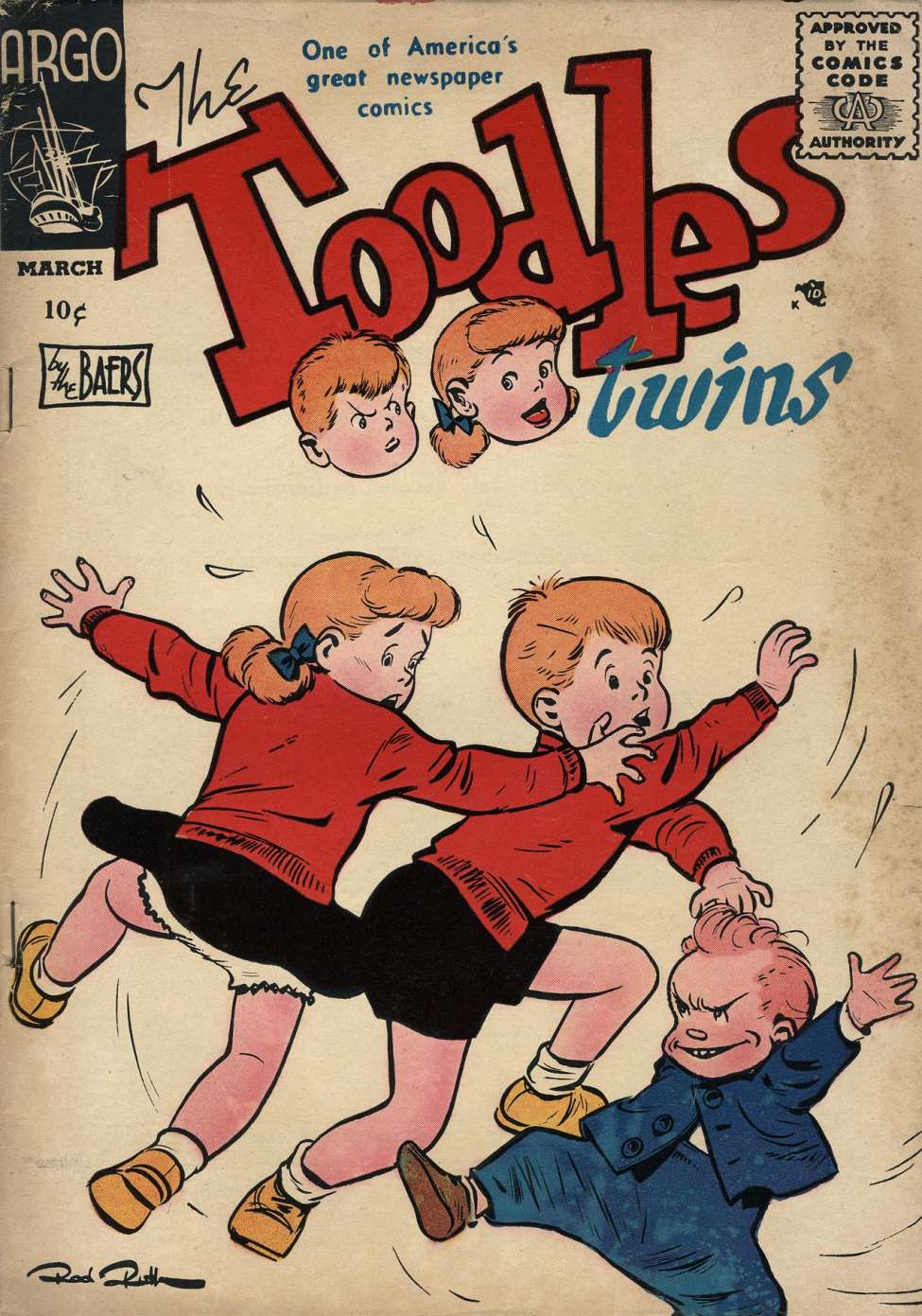 Comic Book Cover For Toodles 1