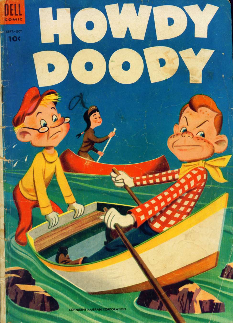 Comic Book Cover For Howdy Doody 24