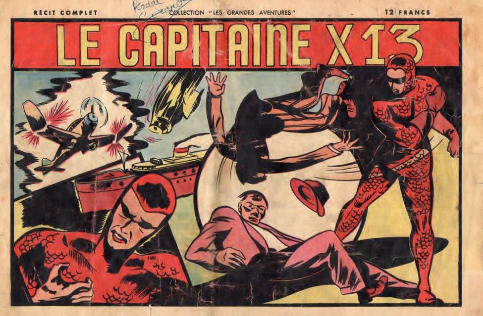 Comic Book Cover For Le Capitaine X13