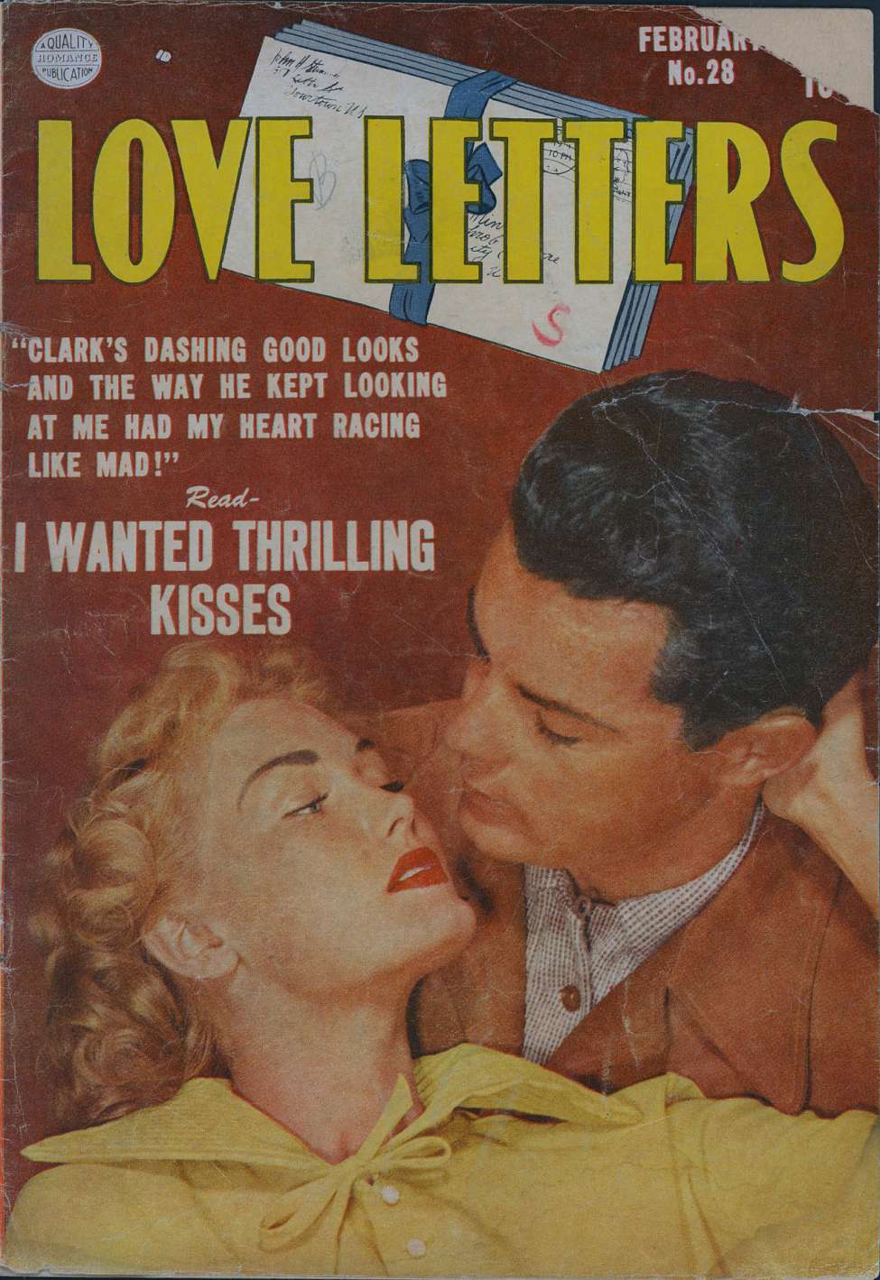 Comic Book Cover For Love Letters 28