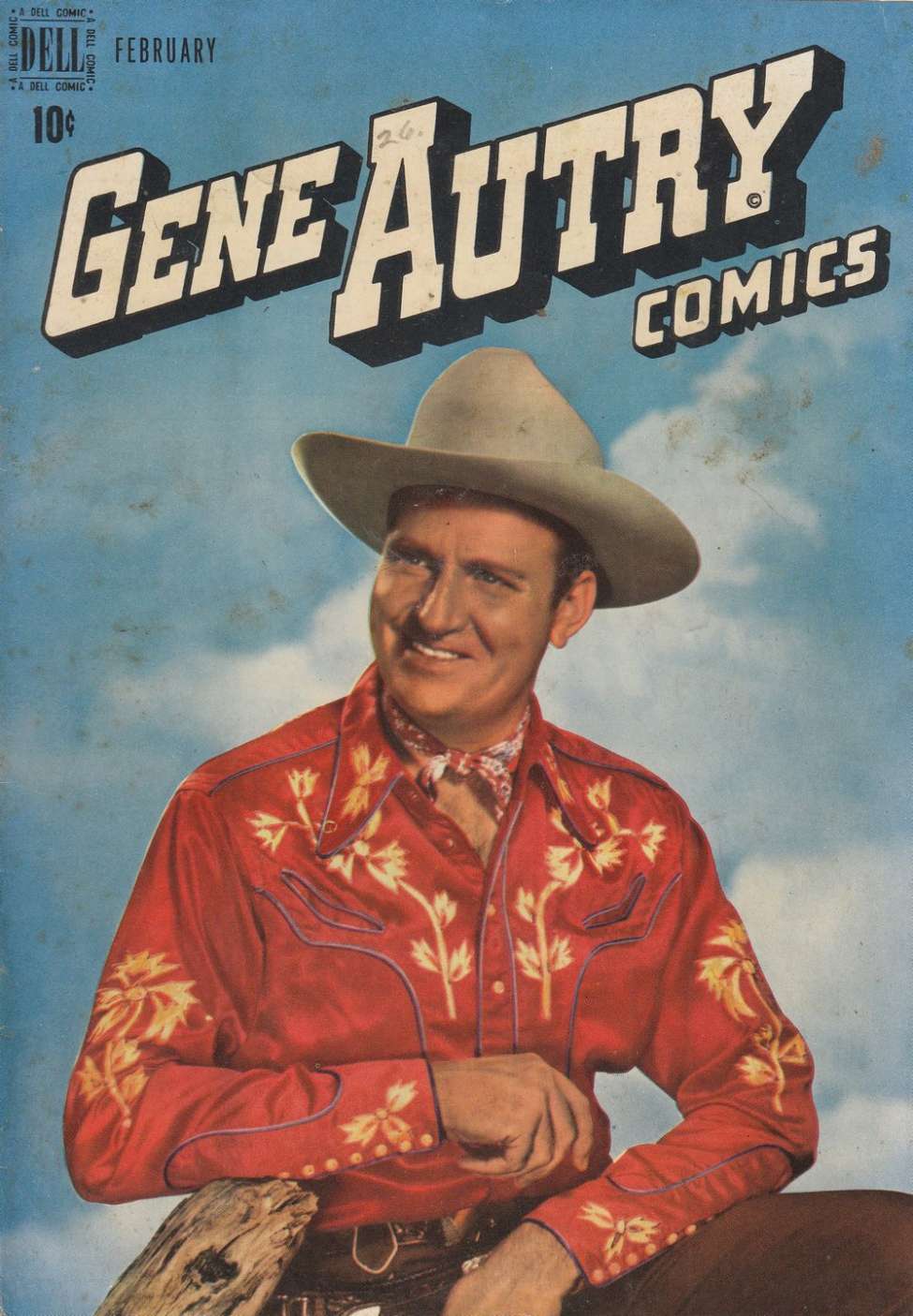 Comic Book Cover For Gene Autry Comics 24