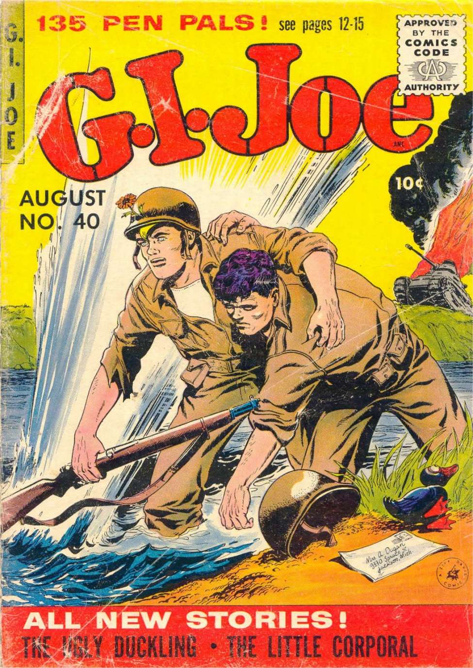 Comic Book Cover For G.I. Joe 40